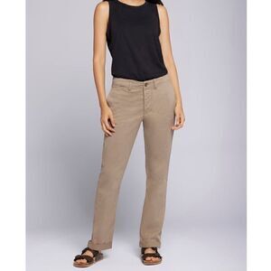 Current Elliott Tan The Classic Straight Leg Denim Jeans - Women’s 0